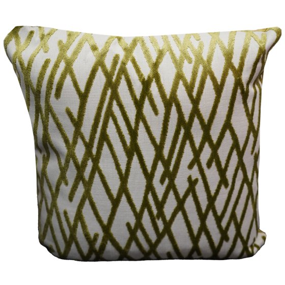 Umma Flo Green Filled Cushion