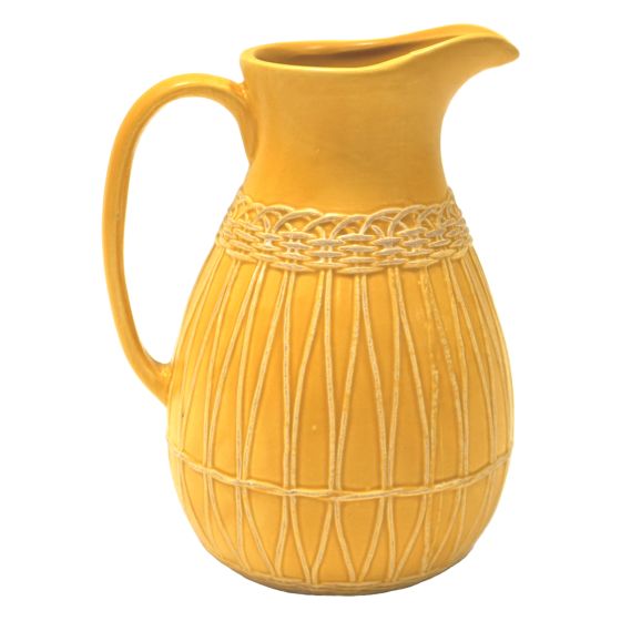 Yellow String Jug 