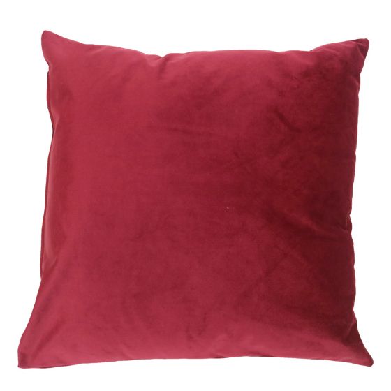 Velvet Wine Filled Cushion