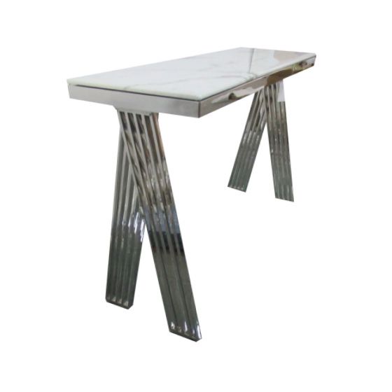 Verona Stainless Console Table