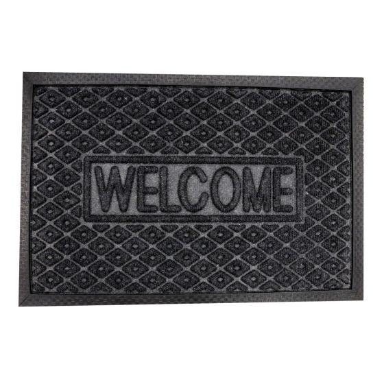 Charcoal Welcome Door Mat