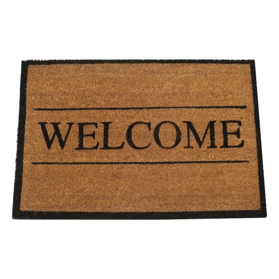 Welcome Coir Door Mat