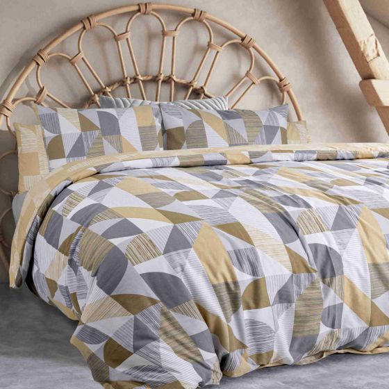 Xavier Natural Cotton Rich Duvet Set