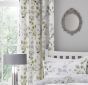 Nadia Green Eyelet Curtains