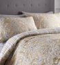 Maduri Ochre Cotton Mix Duvet Set