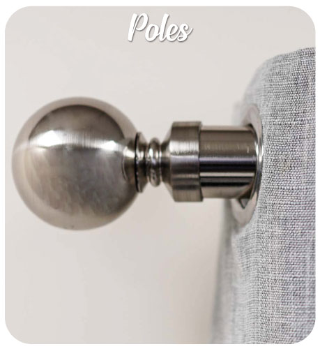 29mm Alexus Stainless Steel Chrome Style Pole
