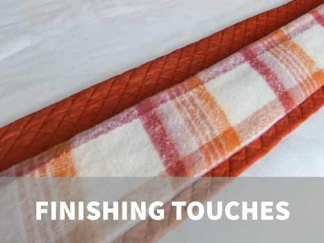 Finishing Touches