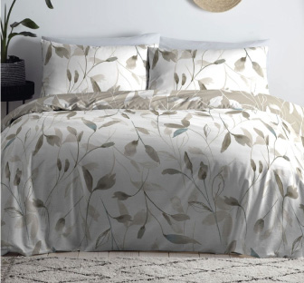 Paradise Blush Cotton Rich Duvet Set